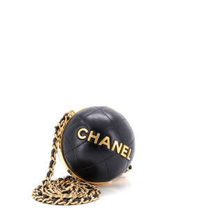 Chanel 22 Sphere Minaudiere Quilted Lambskin